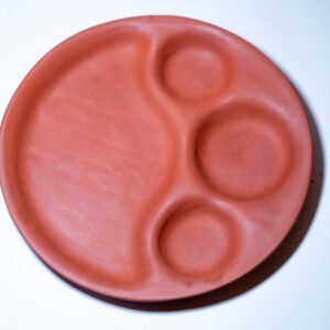 3 Khand Bhojan Thali - Round - (210 Pcs)