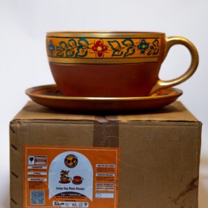 Large Cup Plate Planter - 6 Inch - (20 Pcs)